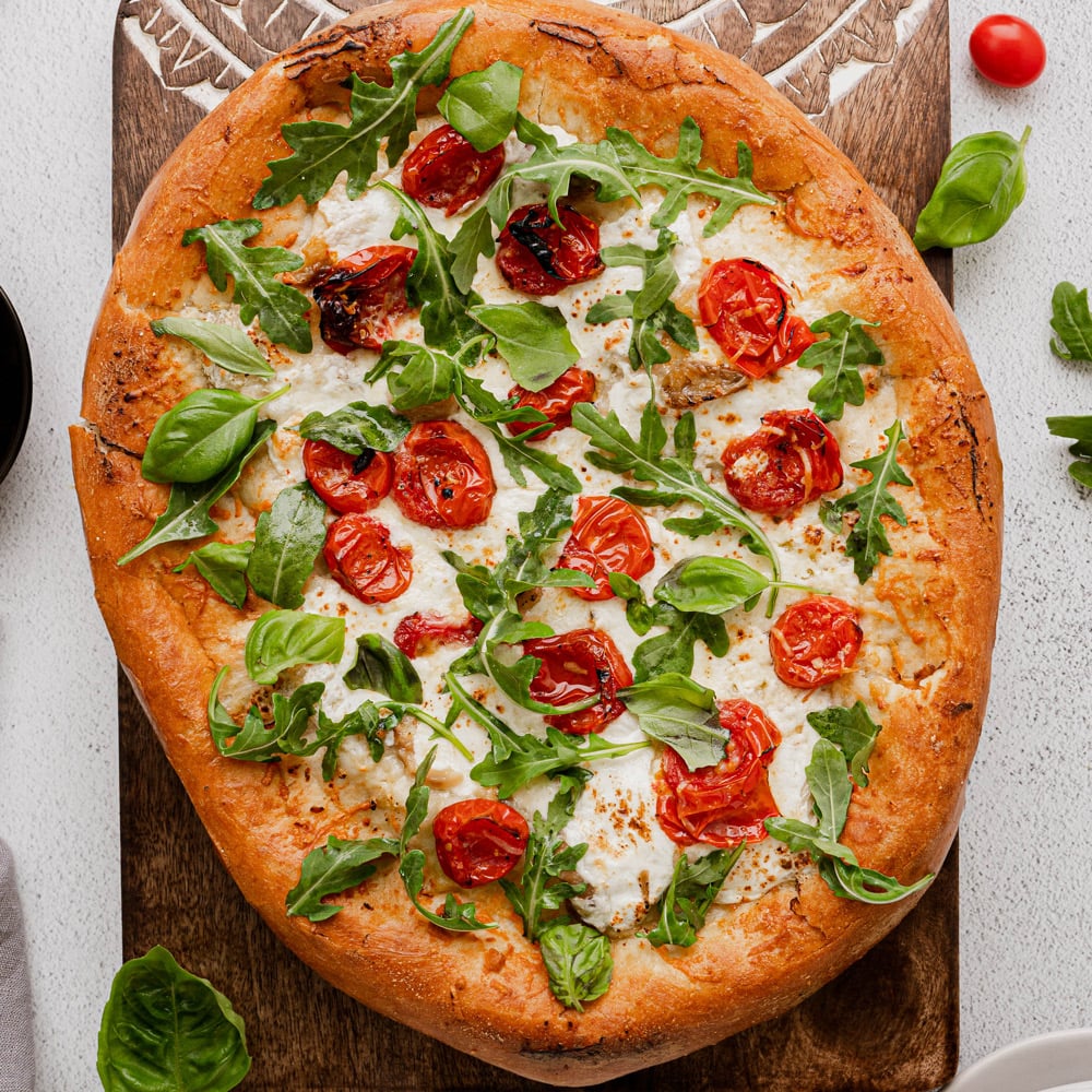 Mejor pizza burrata de madrid