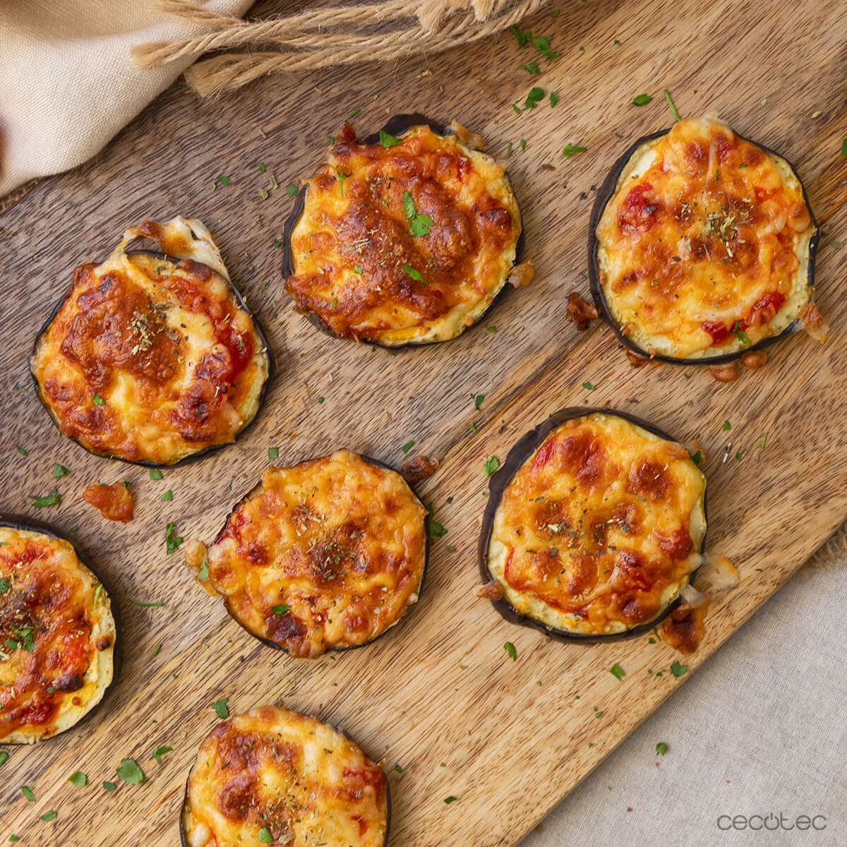 Mejores Mini pizzas de Berenjena en Madrid