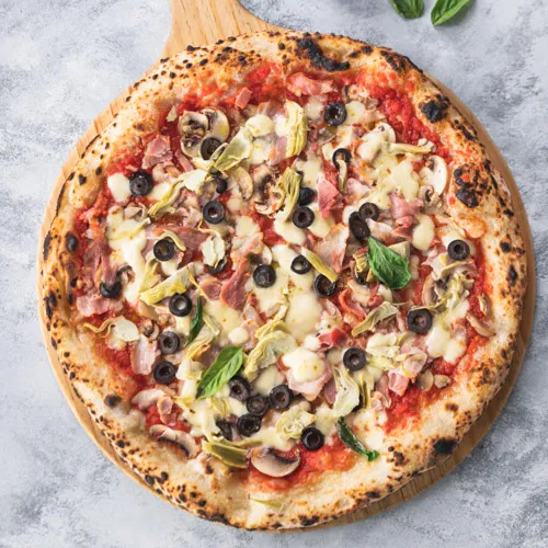 Mejor pizza capricciosa de Madrid