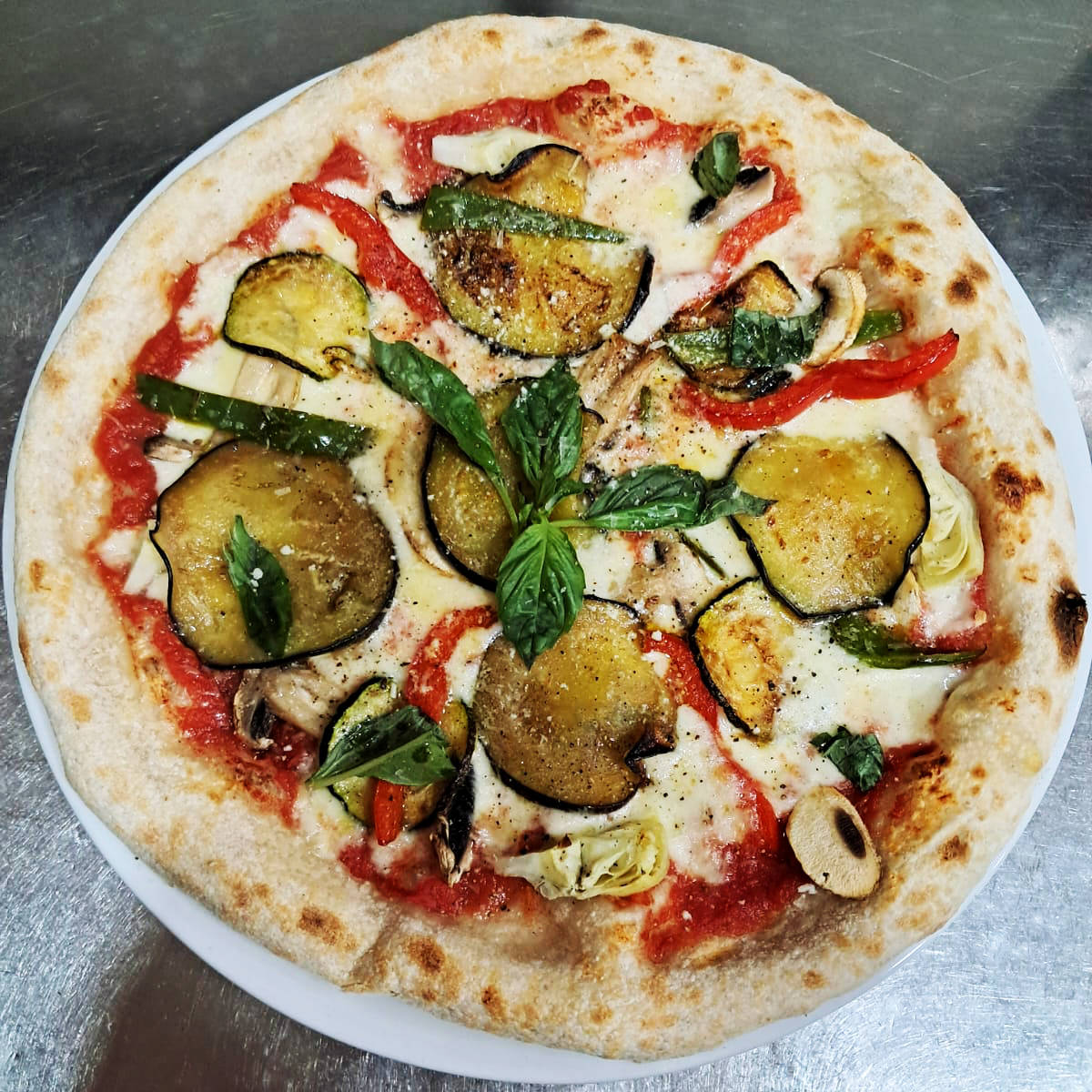 Mejor pizza vegetariana de Madrid