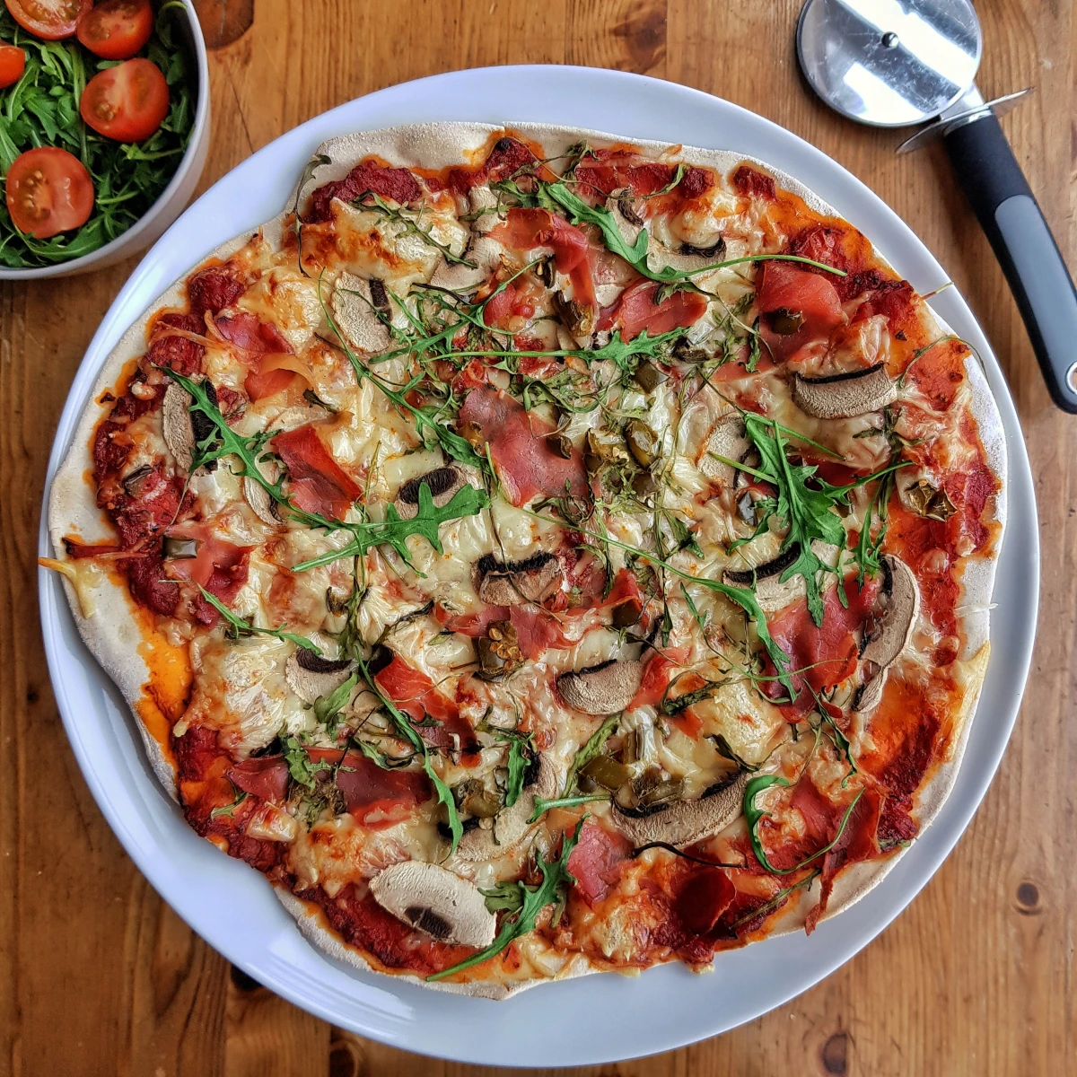 Mejor pizza serrano de Madrid